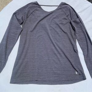 Under Armour Women's Gray Long Sleeve Top